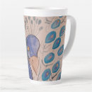 Recherche de paon bleu tasses Oiseau