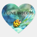 Recherche de coccinelle bleue autocollants Fleur