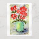 Recherche de flower cartes postales Aquarelle