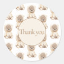 Recherche de simple baby shower autocollants Ours en peluche