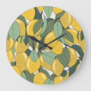 Recherche de jaune citron horloges Illustration