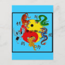 Recherche de martiaux cartes postales Dragon