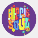 Recherche de fleurs hippie autocollants Amusant
