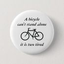 Zoek naar fietsen buttons Grappig