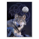 Recherche de lune de loup cartes postales Montagne