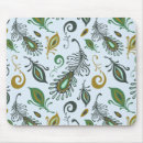Recherche de plumes colorées tapis souris Illustration
