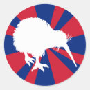 Recherche de kiwis autocollants Bleu