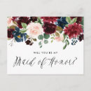 Recherche de demoiselle honneur cartes Maid of honor