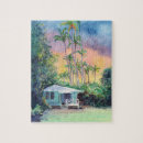 Recherche de sunset puzzles Palmiers