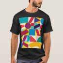 Recherche de aquarelle géométrique tshirts Motif