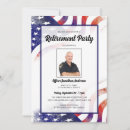 Recherche de police retirement Drapeau américain