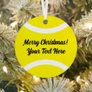 Recherche de tennis drôle ornements Noël