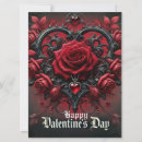 Recherche de saint valentin gothique Rouge