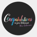Zoek naar gefeliciteerd stickers Leraar