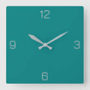 Recherche de couleur turquoise horloges Solide