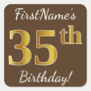 Recherche de 35 ans autocollants 35e anniversaire
