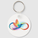 Zoek naar oneindigheid sleutelhangers Regenboog