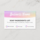 Recherche de couleur pastel cartes visite Customer