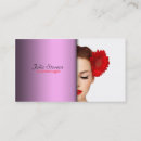 Recherche de cosmetologist cartes visite Cheveux