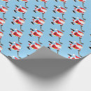 Recherche de hockey papier cadeau Bleu