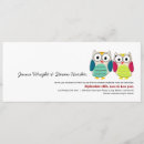 Recherche de hibou chic cartes postales Coloré