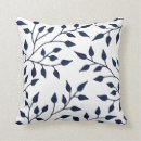 Recherche de marine et blanc coussins Simple