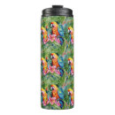 Recherche de perroquet vert tasses Bleu