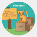 Recherche de nous nous sommes déplacés autocollants Maison