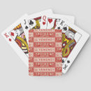 Recherche de étiquette jeux de cartes Rouge