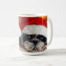 Recherche de tzu de shih de noël tasses Vacances