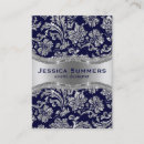 Recherche de métal foncé cartes visite Élégant