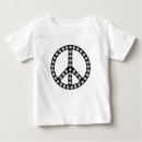 Recherche de paix bébé tshirts Symbole de paix