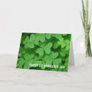 Recherche de religieuse carte jour saint patrick Shamrock