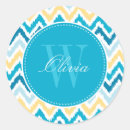 Recherche de zigzag bleu autocollants Cool