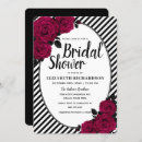 Recherche de goth bridal shower invitations Rose