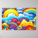 Zoek naar regenboog achtergrond posters Wolk