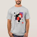 Zoek naar abstracte vormen tshirts Minimalistisch