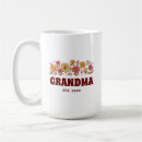 Recherche de vintage fleur tasses Grandmother