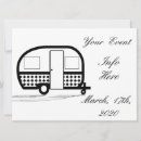 Recherche de maison mobile invitations Rétro