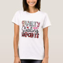 Recherche de coeurs de vol tshirts Pour elle