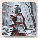 Recherche de samouraï dessous de verres Guerrier