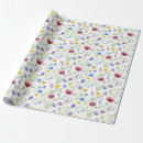 Zoek naar wilde bloemen cadeaupapier Patroon