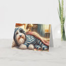 Recherche de barbu vœux cartes Dog