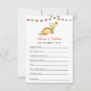 Recherche de tacos et tequila invitations Aquarelle