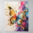 Recherche de animaux colorés posters Papillon