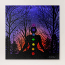 Recherche de meditation puzzles Chakras
