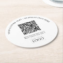 Zoek naar met logo onderzetters Qr code