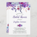 Recherche de violet bridal shower invitations Élégant