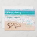 Recherche de plage coeur invitations Couple