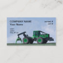 Recherche de sylviculture cartes visite Tracteur